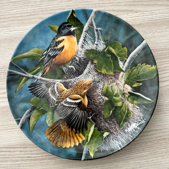 Knowles Kevin Daniels Baltimore Oriole Plate - Picture 1 of 3